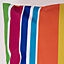 Veeva Indoor Outdoor Cushion Technicolour Stripe Water Resistant Cushions
