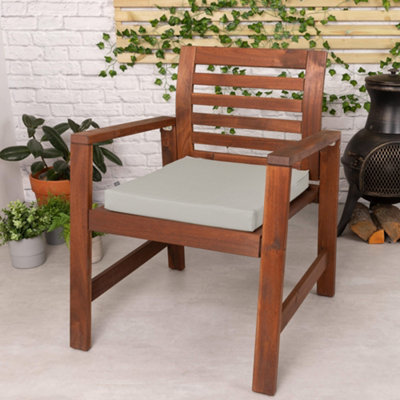 Veeva Indoor Outdoor Seat Cushion Pad Natural DIY at B&Q