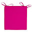 Veeva Indoor Outdoor Seat Cushion Pad Set of 4 Pink