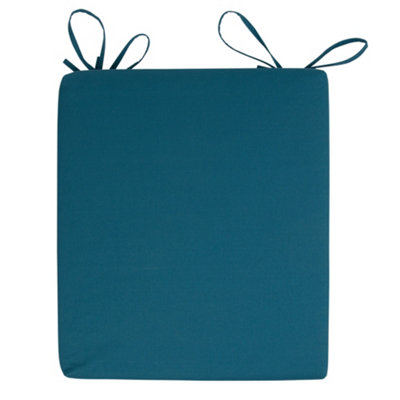 Veeva Indoor Outdoor Seat Cushion Pad Teal Green DIY at B&Q