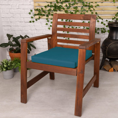 Teal outdoor hot sale seat cushions