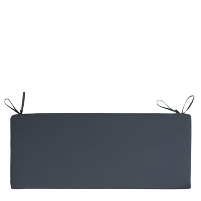 Veeva Outdoor Bench Cushion Pad Slate Grey