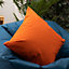 Veeva Papaya Fruit Pirnt with Orange Back Outdoor Cushion
