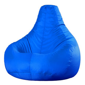 Veeva Recliner Indoor Outdoor Bean Bag Blue Bean Bag Chair