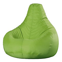Veeva Recliner Indoor Outdoor Bean Bag Lime Green Bean Bag Chair