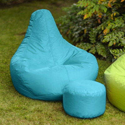 Aqua bean bag chair hot sale