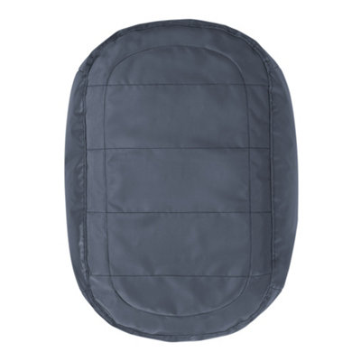 Veeva Vista Indoor Outdoor Bean Bag Table Charcoal Grey