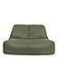 Veeva Vista Outdoor Sofa Bean Bag Chair Olive Green 2-Seater Bean Bags