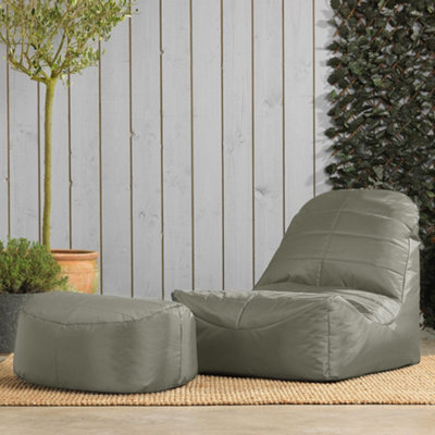 Outdoor bean bag deals footstool