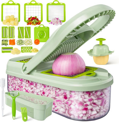Vegetable Chopper, Multifunctional Vegetable Salad Chopper, Mandoline ...