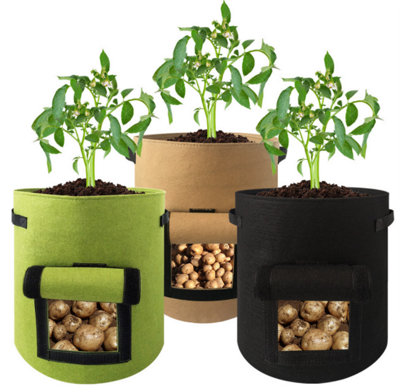 Vegetable Planting Bag with Side Window