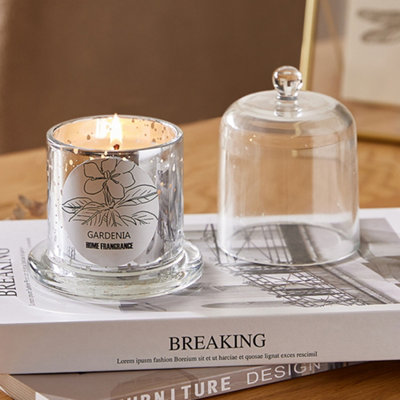 Vegetable Wax Gardenia Scented Candle for Home