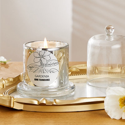 Vegetable Wax Gardenia Scented Candle for Home