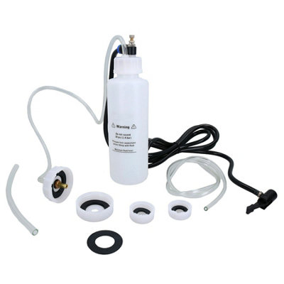 3L Brake Bleeder Kit Manual Brake Bleeder Fluid Pump 4 Master Cylinder Adapters