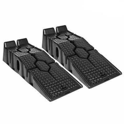Vehicle Plastic Ramps Set of 2,  2.5 Ton