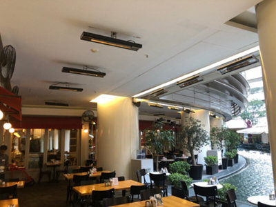 Veito Aero Infrared Heater Black 2500W