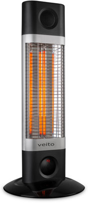 Veito CH1200RT Free Standing Infrared Heater Black