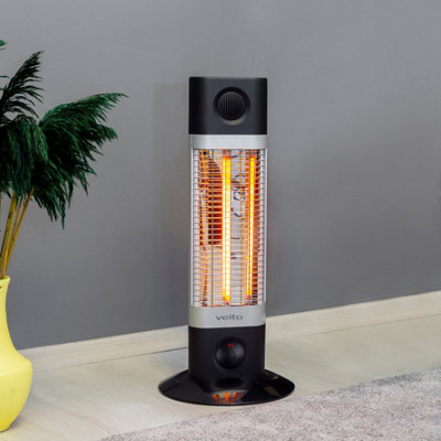 Veito CH1200RT Free Standing Infrared Heater Black
