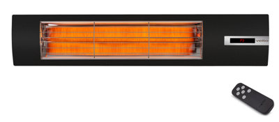 Veito Space S2500 Black - 2500W Carbon Infrared Heater IP44 ...