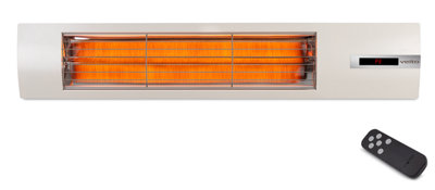 Veito Space S2500 White - 2500W Carbon Infrared Heater IP44 ...
