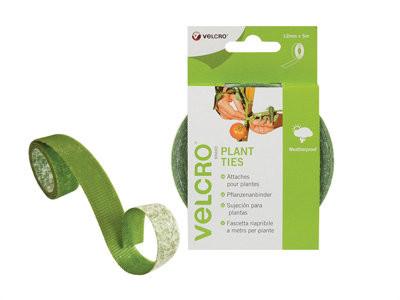 VELCRO Brand 63202 VELCRO Brand ONE-WRAP Plant Ties 12mm x 5m Green VEL60202