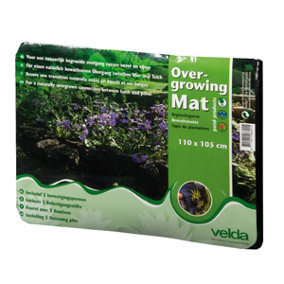 Velda 127590 Grow Mat with Plant Pockets for the Pond 110 x 105 cm Overgrowing Mat