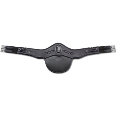 Velociti Lusso Leather Horse Stud Girth Black (50in) Price Comparisons | Compare The Build