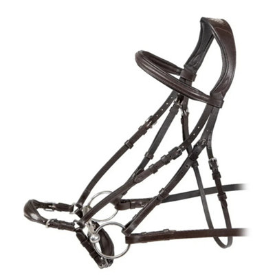 Velociti Rapida Leather Horse Noseband Bridle Havana (Full) Price Comparisons | Compare The Build