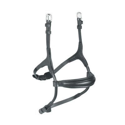Velociti Rolled Padded Leather Horse Cavesson Noseband Black (Pony) Price Comparisons | Compare The Build