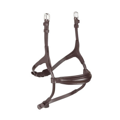Velociti Rolled Padded Leather Horse Cavesson Noseband Havana (Cob) Price Comparisons | Compare The Build