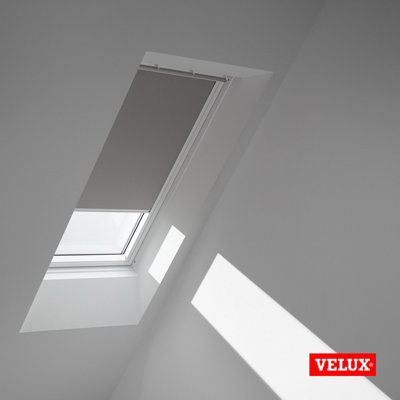 VELUX Original (DKL) Grey Blackout Roller Blind for VELUX Roof Window ...