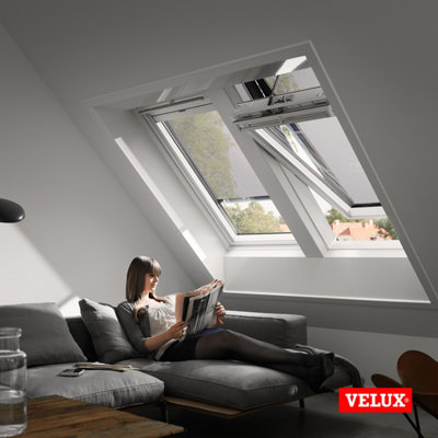 VELUX Original Solar Operated Anti-Heat Blind for VELUX Roof Window 304 ...