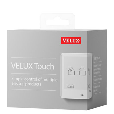 VELUX Touch (KLR 300) Remote Control with Touch Screen to Operate VELUX ...