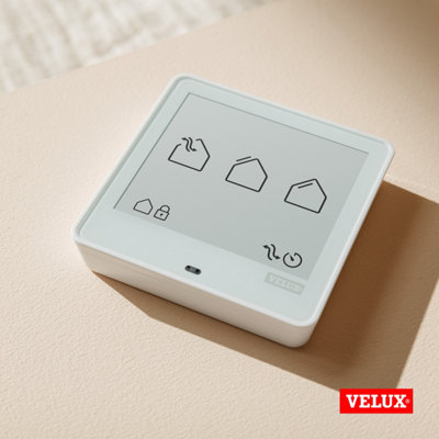 VELUX Touch (KLR 300) Remote Control with Touch Screen to Operate VELUX ...