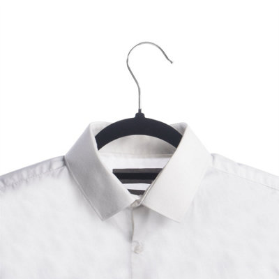 Velvet Coat Hangers Black - Pack of 50 - 3