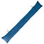 Velvet Draught Excluder - 60cm x 12cm - Pack of 2 - Blue