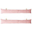 Velvet Draught Excluder - 60cm x 12cm - Pack of 2 - Pink