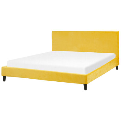 Velvet EU Super King Size Yellow FITOU