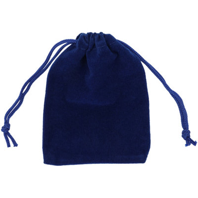 Velvet Gift Bags with Drawstrings, 7x9cm Small Candy Pouches Party Favor Bags, Royal Blue - 50pcs