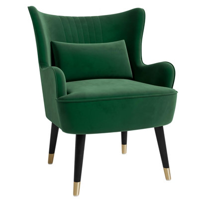 Green single store chair