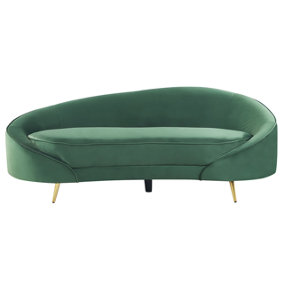 Velvet Sofa Emerlad Green SAVAR