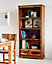 Vema Reclaimed Boat Large Bookcase With 2 Drawers And 4 Shelves
