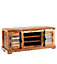 Vema Solid Reclaimed Boat Wood Marine Tv Cabinet With 2 Doors