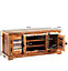 Vema Solid Reclaimed Boat Wood Marine Tv Cabinet With 2 Doors