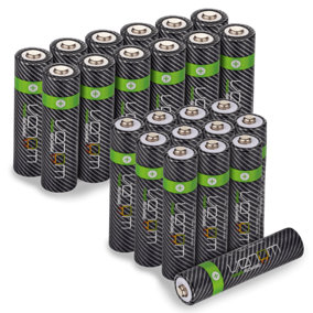 Venom High Capacity Rechargeable AA / AAA Batteries (Includes 12 x AA plus 12 x AAA)