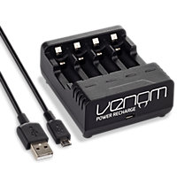 Venom Rechargeable AA / AAA Battery Charging Dock (Holds 4)