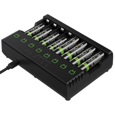 Venom Rechargeable AA Batteries & Charging Dock - Includes 24 x 2100mAh Batteries
