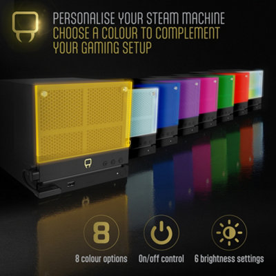 Venom Steam Machine Colour Change LED Face Plate with Magnetic Attachment