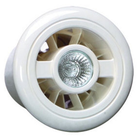 Vent Axia 188210 Luminaire T Low Voltage Fan & Light Combination Unit (Timer Model)