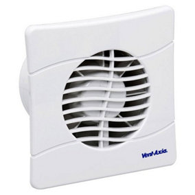 Vent Axia 436532 Axial Extractor Fan Slimline 100 mm / 4 Inch (Timer Model)